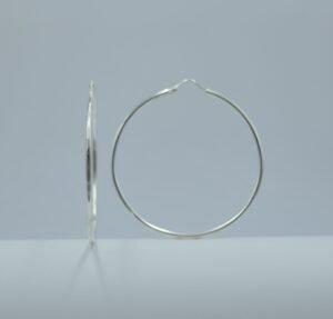 arracada facetada 5.0cm