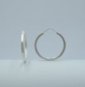 arracada diamantada 2.8cm