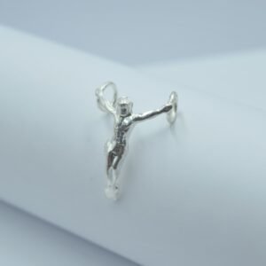 cristo olímpico 3.0cm plata 925