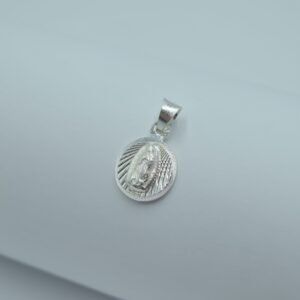 medalla virgen de guadalupe redonda 1.3cm