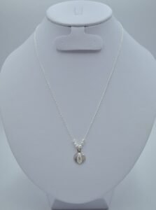 Collares gargantilla medalla virgen de guadalupe