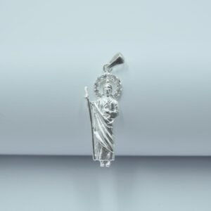 dije san judas aureola con circonia 4.3cm