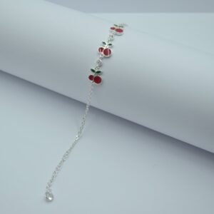 pulso cerezas esmaltadas