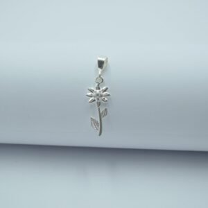 dije girasol liso 2.7cm