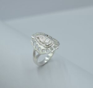 Anillos anillo virgen de guadalupe base calada