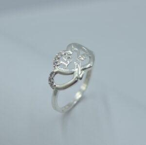 Anillos anillo corazón de 15 años