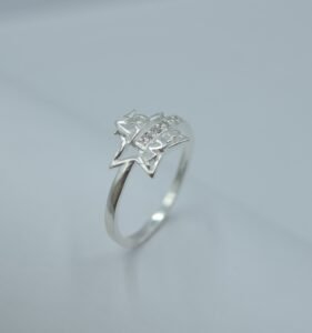 Anillos anillo estrella 15 años y media churumbela