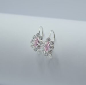 arete almendra con circonia