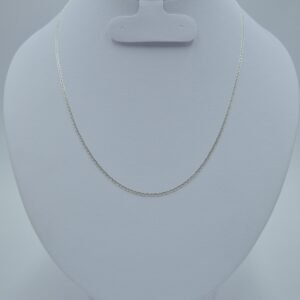 cadena candado 1.5mm 25cm