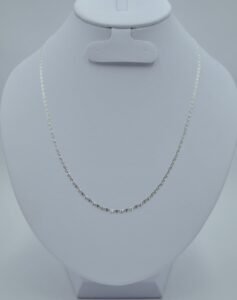 cadena gucci diamantado estrella 2.5mm 25cm