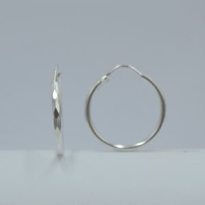 arracada facetada 4.2cm