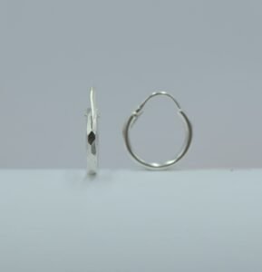 Arracada facetada 1.6cm