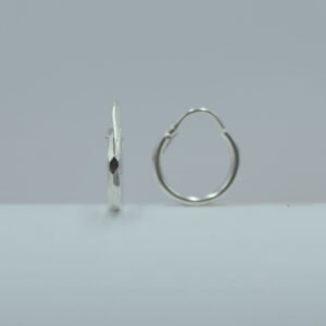 arracada facetada 1.6cm