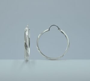 arracada diamantada 3.0cm