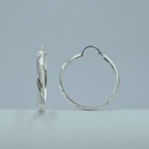 arracada diamantada 3.0cm