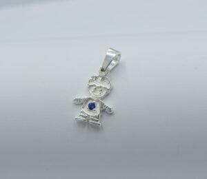 Home dije niño con circonia 1.8cm