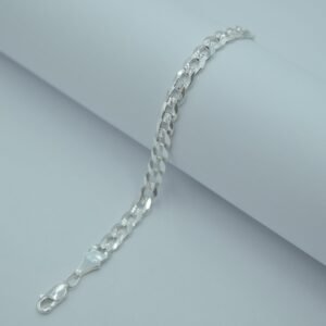 pulso barbado diamantado 6mm 21cm