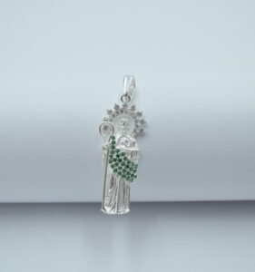 dije san judas con circonias 4.1cm